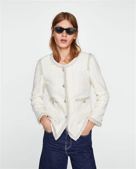 chanel knock off clothing|chanel style jacket zara.